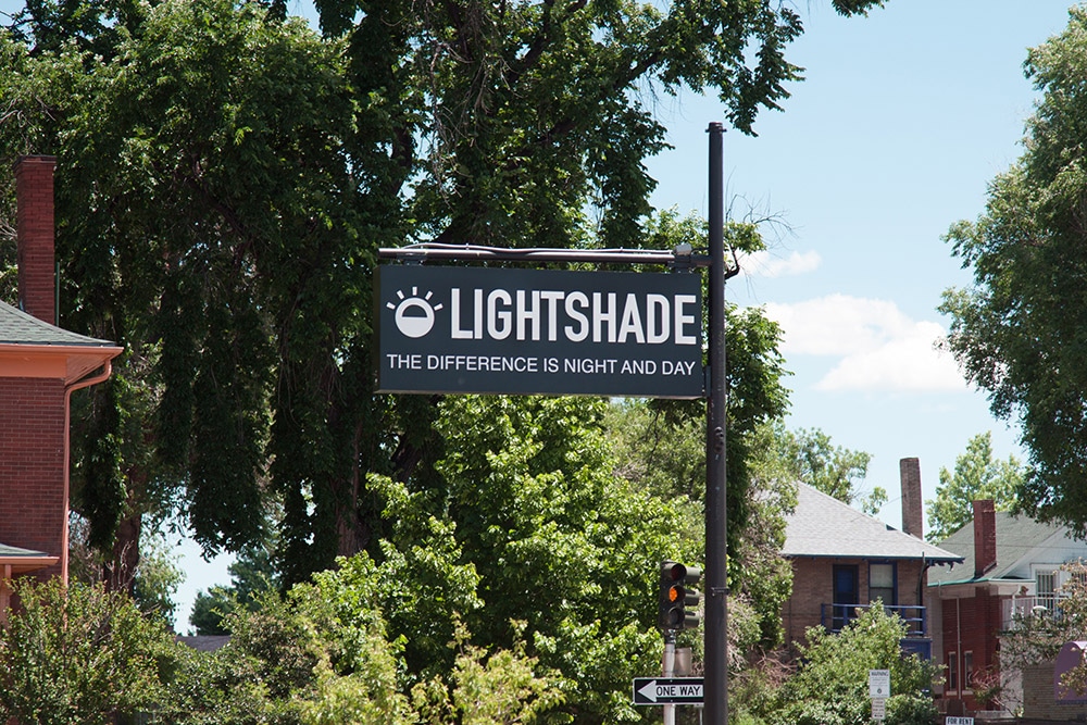 Lightshade Dispensary on 6th ave Outdoor Signage
