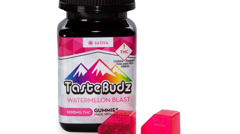 TasteBudz 100mg Rec Gummies - Assorted Flavors