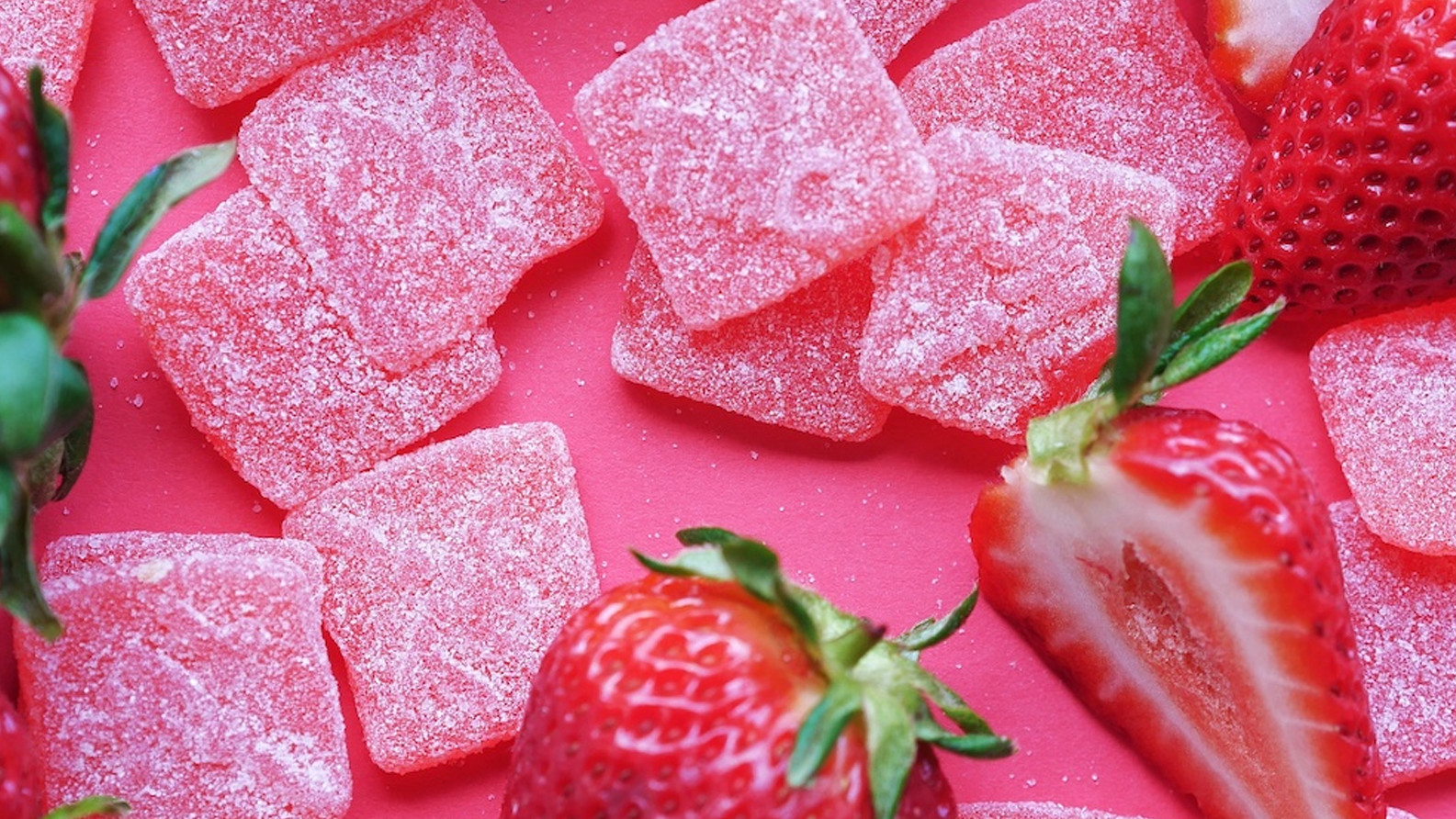 nfuzed strawberry sour gummies
