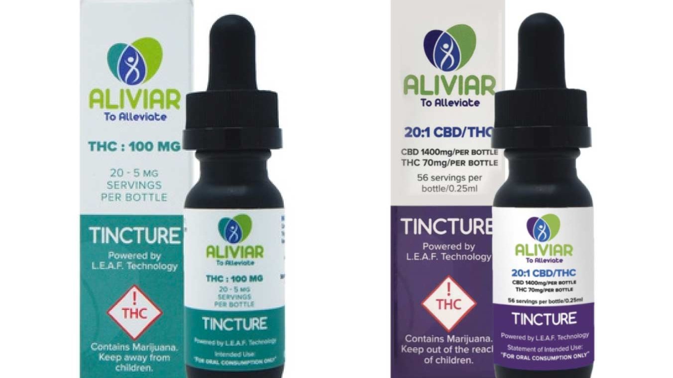 Aliviar Tinctures - Lightshade Dispensary