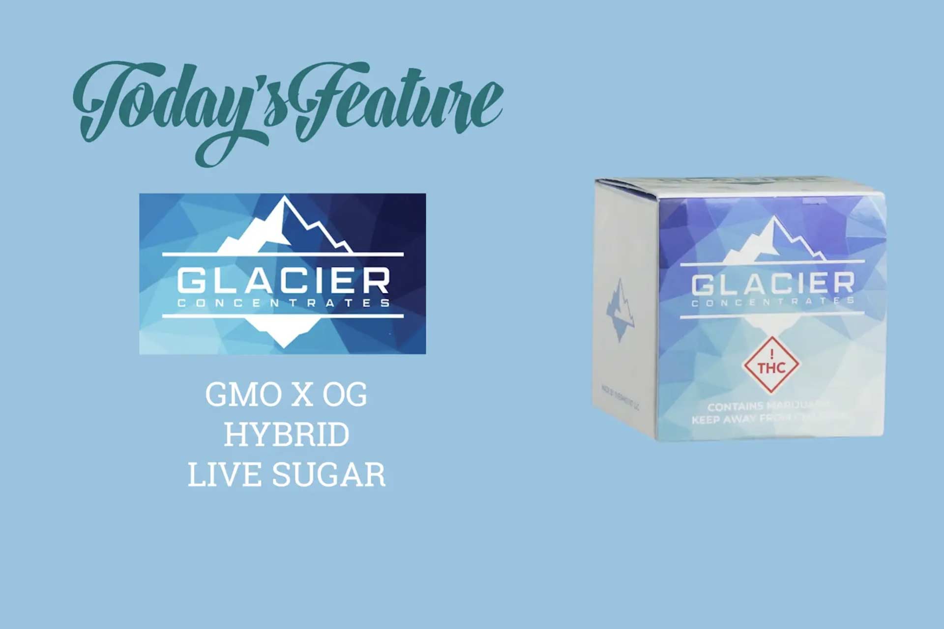 Glacier Concentrates Live Sugar