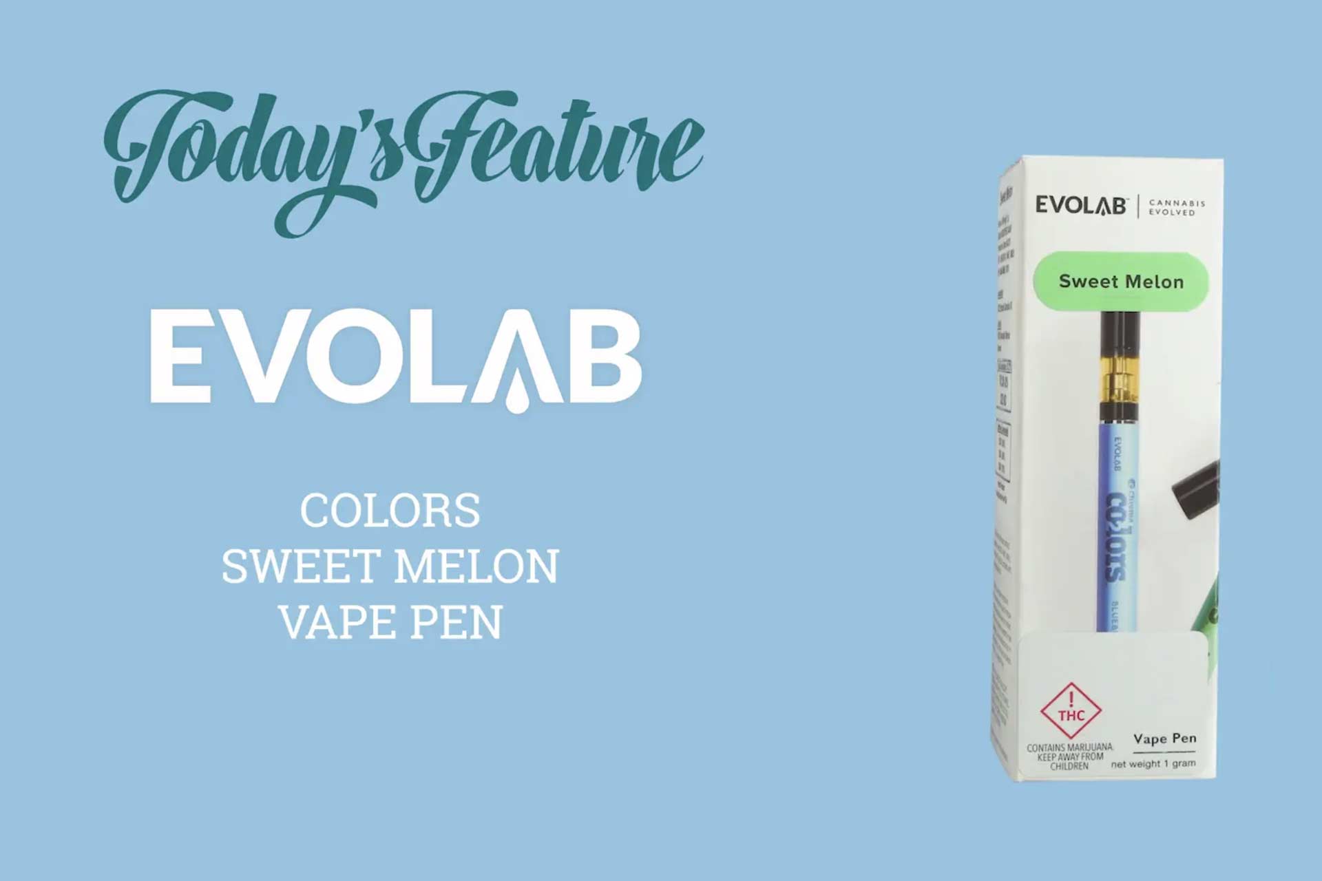 Evolab Colors Sweet Melon Cartridge