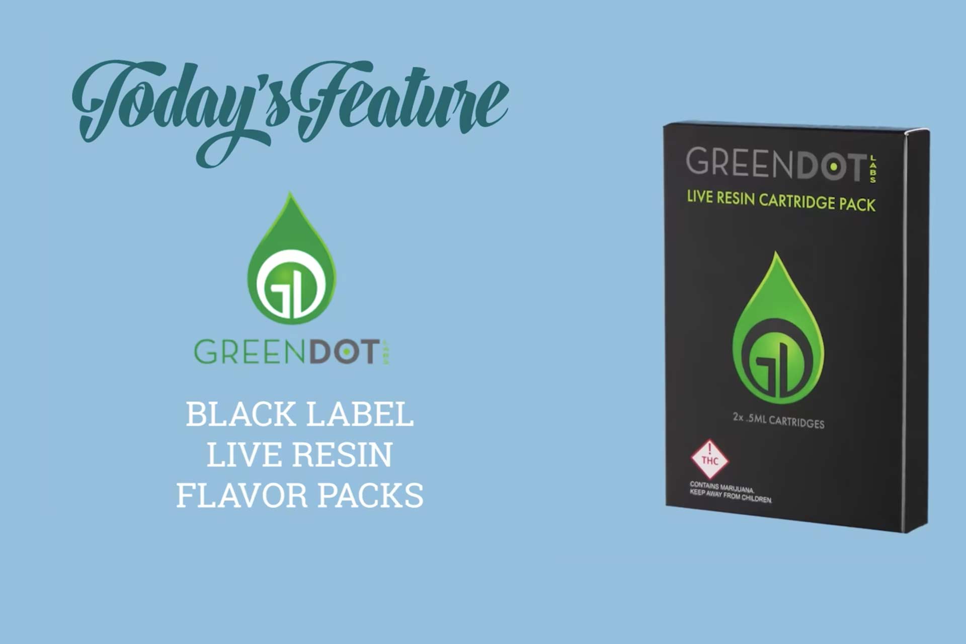 Green Dot Labs - Live Resin Flavor Packs